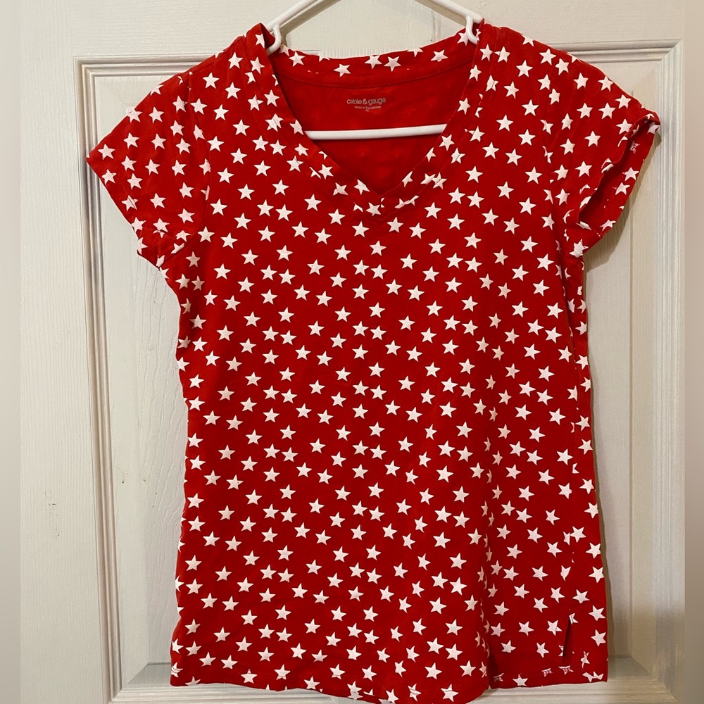 Cable & Gauge Patriotic Star Shirt
Medium